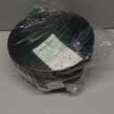 2 Pack 12 Inch Self Watering Hanging Planters for Indoor Plants, Large Black Plastic Hanging Pots with Chains for Outdoor Patio Garden Home Decor Black