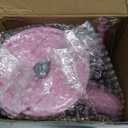 WETOWETO 40oz Tumbler with Handle and Lid | 100% Leakproof Insulated Stainless Steel Travel Mug | Keeps Cold 34Hrs/Hot 10Hrs | Dishwasher Safe, Fits Car Cup Holder (Lilac Color)