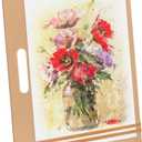 13" x 17" Artist Sketch Board with Handle - Portable Clipboard for Painting and Drawing, Art Supplies for Adults by TX Liteart