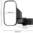 UTV Mirrors, UTV Side Mirrors with Adjustable Mirror, Compatible with ATV UTV SUV, Polaris Ranger General, Can Am Defender HD8 10, 2021-2023 Commander