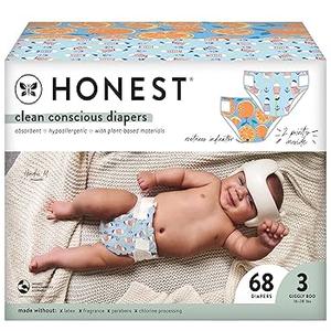 Honest Diapers (Pack of 68) Size 3