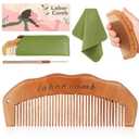 4 x Birth Comb for Labor Pain, Natural Wooden Labor Combs for Women Pregnancy, pregnancy hospital bag essentialsDelivery Essentials, Baby Comb  Shower Comb for New Mom Gifts