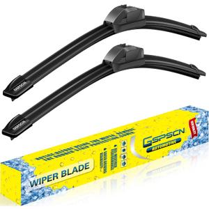 GSPSCN 2 Wipers For Chevy Spark 2022-2016 /Nissan Versa 2019-2012 /Fiat 500 2019-2009 /Mazda 2 2014-2011 Original Equipment Windshield Wiper Blades Set 24"+14"
