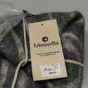 MEOWFIA Cat Cave  Premium Felt Cat Bed for Indoor Cats, Handmade Merino Wool (Dark Grey, Medium)