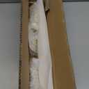 Brass Curtain Rod for Windows 16 to 28 Inch, Internal Splicing 1 Inch Diameter Disc, Adjustable Room Darkening Curtain Rod with Aluminum Finials and Brackets, Wrap Around Design