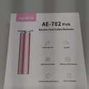 4.8IN Longer Electric Foot Callus Remover with 80pcs Sandpaper Discs, Professional Aluminum Callus Remover for Feet, Stepless Speed Control Pedicure Tools for Dead Skin (Pink)