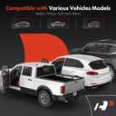 A-Premium Rear Left or Right Car Door Weather Stripping Seal Strip