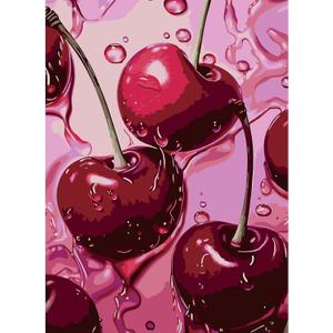 3 x AIBOERL Cherry Diamond Art Kits for Adults,Cherry 5D Diamond Painting Kits for Adults Beginners,DIY Full Round Drill Diamond Dot Painting Gem Art Kits for Adult, Home Wall Decor 12x16Inch