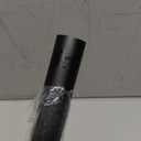 Black Shower Curtain Rod 34 to 43Inch:Small Spring Tension Shower Rods for Bathroom Kitchen Doorway, Modern Heavy Duty Adjustable Tension Shower Curtain Rod No Drilling No-Slip Easy Install, Black