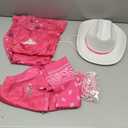 Cowgirl Costume Girls Kids Disco Western Rodeo Dress Up Outfits for Halloween Birthday Cosplay Party