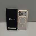 TOCOL for Phone 17 Pro Case, Full Camera Protection, Built-in Magnetic Ring, Compatible with Magsafe Charger, Drop Protection, Translucent Matte Phone Case for Phone 17 Pro 6.3 inch (Desert)