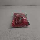 Horaldaily 6PCS Christmas Dining Chair Covers, Watercolor Red Poinsettia Stretch Removable Washable Slipcover Chair Protector for Dining Room Home Decor