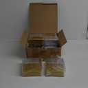 400 Pcs Clear Mini Cupcake Dessert Containers with Lids Wedding Individual Cupcake Box Plastic Cup Cake Single Mooncake Boxes Disposable Holders for Wedding Birthday Party(2.95 x 2.64 x 1.34 Inch)