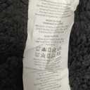 Bedsure GentleSoft Fluffy Black Throw Blanket Gifts for Men, Black Decor Soft Cozy Fuzzy Plush Minky Thick Warm Sherpa Fleece Faux Fur Throws for Couch Bed, Furry Blanket Gifts for Mom Dad, 50x60