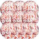 Civaner 10 Pcs Inflatable Glitter Beach Balls 16 Inch Large Sparkly Confetti Pool Balls Clear Blow up Balloon Toys for Wedding Baby Shower Birthday 2026 New Year Party Decoration(Rose Gold,Glitter)