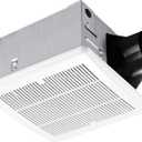 Bathroom Exhaust Fan 110CFM 1.2Sone, Quiet Bath Fan with No Attic access Needed Installation for Bathroom Ceiling, Energy-Saving Household Ventilation Fan, Ceiling Mounted,White