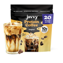 Original Protein Iced Coffee - Premium Whey Protein & Instant Iced Coffees - 100% Natural Cold Brew Coffee - Zero Artificial Flavors & Sweeteners, 80 mg Caffeine Per Serving, 0g of Sugar, 20 Servings