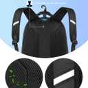 COMECOI Softball Bag, Lightweight Baseball Backpack with Shoes Compartment, Baseball Bat Bags with Fence Hook for TBall Bat & Equipment, for Batting Mitten, Helmet, for Girls, Boys, Youth, Adults