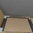 14x17 Diploma Frame with Black over Gold Mat, 16x20 Certificate Frame, Real Wood with Gold Trim, Black with Tempered Glass