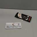 Heated Eyelash Curler, 2-in-1 Clip-Type Design, 3 Temperature Modes, USB Rechargeable Electric Eyelash Curler, 24H Long-Lasting Curl, Gift for Women, White-EA