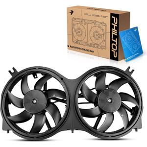 PHILTOP Engine Cooling Radiator Fan Assembly for Infiniti JX35 2013
for Nissan Pathfinder 2013-2020, for Infiniti QX60 2014-2020 Radiator Cooling Fan Kit Replacement 623760