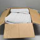 FinRec 6x9 Washable Area Rugs for Bedroom Living Room, Low Pile Thin Rug Solid Color, Non-Slip Carpet Indoor for Home Decor (Light Tan)