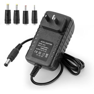 5V 1A 2A Charger for Record Player Power Cord fit for Vinyl Suitcase Turntable Player VSC-550BT VSC-550BT-BK Vintage 3-Speed dc 5v Power Cord