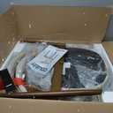 COLAMY Wooden Dining Chairs Set of 4, Modern Fabric Upholstered Kitchen Side Chairs, Farmhouse Dining Room Chair with Foot Pegs, Beige