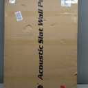 Art3d 2-Pack Acoustic Wood Slat Wall Panels for Interior Decor, 3D Fluted Sound Absorbing Wood Paneling for Accent Wall Ceiling Kitchen Living Room Bedroom Office, 47.2 x 23.6 inch Dark Walnut