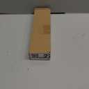 9.5 Large Acrylic Straw Holder for Cabinet Door - Reusable Tumbler Straw Organizer Storage, Small Kitchen Accessories Container, Ultra Sticky Cupboard Door Mounted (Transparent)