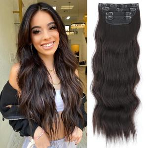 Hair Extension Premium Fiber AM0118" Dark Brown