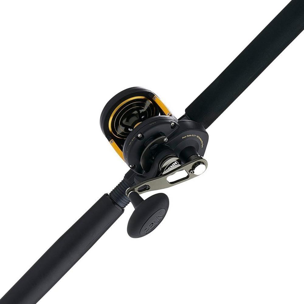Penn Squall II Lever Drag Fishing Rod & Reel Combo, 30 Size Reel, 7' - Medium