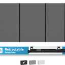 Baby Proof Me Retractable Baby Gates for Stairs & Doorways - 71 Wide Mesh Safety Gate for Toddlers, Dog & Pets - Use for Indoor/Outdoor, Hallways, Deck, Porch - Easy Installation, Secure Closure