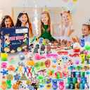300 PCS Party Favor for Kids Goodie Bags Stuffers, Prize Box Toys for Kids Classroom Bulk, Small Fidget Toys Pinata Egg Fillers, Treasure Chest for Students Rewards, Carnival Prizes, Birthday Gifts