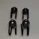 4 Pack Strong Garage Magnetic Hooks, Power Tool Organizer Rack, Heavy Duty Storage Utility Magnet Hooks for Power Drill,Garden Tools, Hose,Pegboard,Garage, Workshop for Indoor & Outdoor Hanging