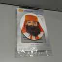 California Costumes Wise Man Brown Beard and Mustache Standard, Orange