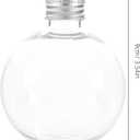 BESPORTBLE Christmas Drink Balls: 10 Pcs Fillable Booze Balls Ornament Clear Plastic Xmas Tree Hanging Ornaments for Drinks Water Candy Party Decoration, 250ML