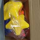 Leitee 21 Pcs Team Appreciation Gifts Bulk for Employee Stress Balls Bulk Squeeze Thank You Colorful Stress Anxiety Balls Emergency Nurses Gift for Coworker Staff (Star)