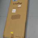 Storage Ottoman Bench, 43 Inch Foldable Ottoman with Legs, Velvet Foot Rest Stool, End of Bed Bench, Storage Chest for Living Room, Bedroom (Green)