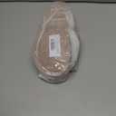 SHIBEVER Women's Slippers Fuzzy Open Toe Slip On Indoor House Shoes Comfy Bedroom Women Slippers (7.5-8, 71 Brown)