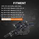2.0L 2.5L Coolant Control Valve Compatible with 2019-2025 Mazda 3 2018-2025 Mazda CX-5 Replace# PYFD-15-16ZA PYFB-15-16ZA PYFB1516ZA PYFD-15-16Z PYFD1516ZA