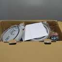 SEREED Colorful Lighting Toddler Tricycle for 2-5 Years Old Girls, Adjustable Seat&Handlebar Trike, Removable Basket, Birthday Gift Idea for Kids Ages 2+ (Pink)