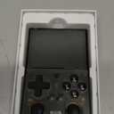 R35 Plus Black Retro Handheld Game Console 64GB 15000 Games New 3.5Inch IPS Retro Video Game Console Open Source,Birthday Gifts