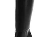 Easyfox Knee High Boots Women Pointed Toe Tall Boots 3 In Stiletto High Heel Long Boots Side Zipper Dress Knee High Boots (7.5, Black)