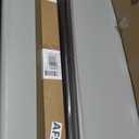 2 Pcs 36" Double Bubble Kerf Door Sweep 1-3/4" Wide Vinyl Weatherstrip Seal for Exterior Doors, Energy Efficient Draft Stopper, Easy Slide in Installation, Blocks Dust/insects/noise (Brown)