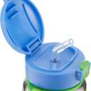Skip Hop Toddler Sippy Cup - Zoo Stainless Steel Straw Bottle, Dino