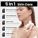 Microcurrent Facial Device,Latest Red Light TechnologyEnhances The Ability to Lift The Face and Tighten The SkinFacial Wrinkle EquipmentSmart Photon Micro-Current Device, Model:EP-300.