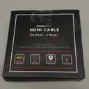 PowerBear 4K HDMI Cable 15 ft | Long Hdmi Cable, Braided Nylon & Gold Connectors, 4K @ 60Hz, Ultra HD, 2K, 1080P, ARC & CL3 Rated | for Laptop, Monitor, PS5, PS4, Xbox One, Fire TV, & More