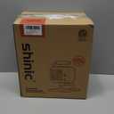 1500W PTC Ceramic Outdoor Electric Heater, 250Sq.ft 1S Heating, 4 Modes, 100° Vertical & Horizontal 3D Swing Patio Heaters for Outdoor Use, Tip-over&Overheat Table Top Heaters for Indoor Use Garage