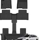 Auxko All Weather Floor Mats Fit for Kia Sorento Hybrid 2026 2025-2021(Include PHEV 22-26) TPE Rubber Liners Sorento Hybrid Accessories Set All Season Odorless Anti-Slip Floor Mats